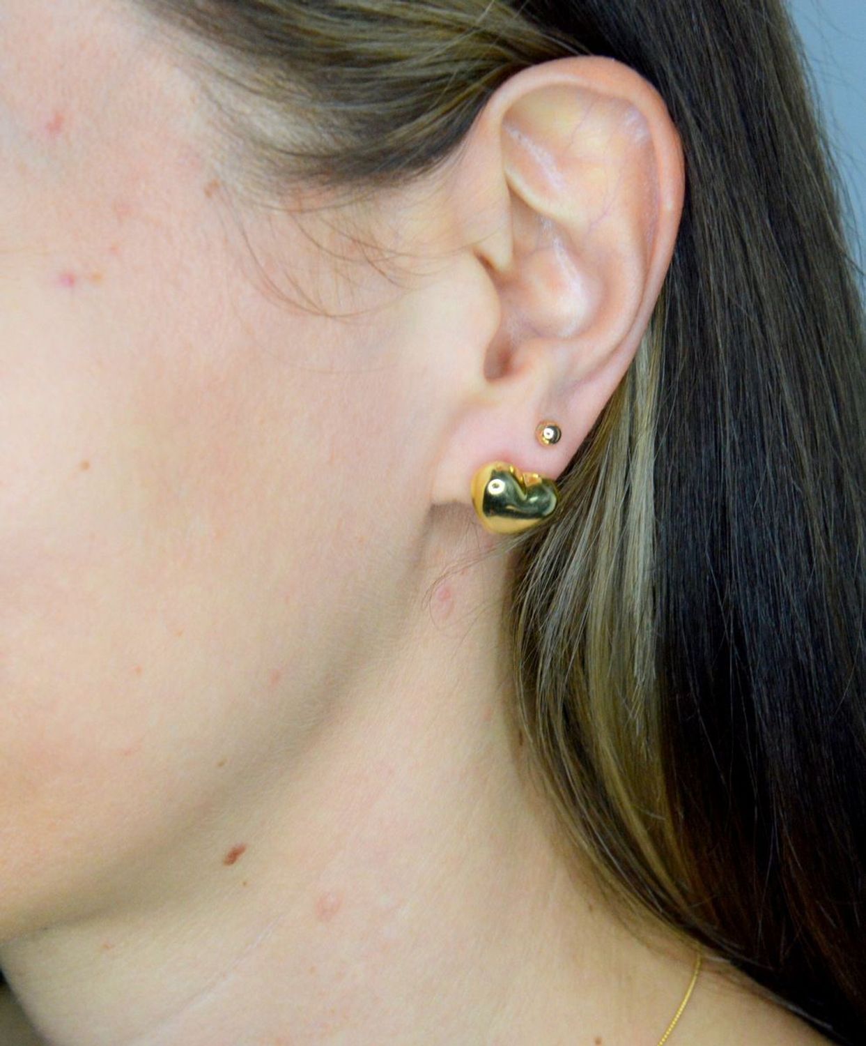 Kolczyki damskie srebrne pozłacane serca Armonica Nomination 241316 006.png